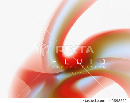 Background abstract - liquid colors wave flow 43898211