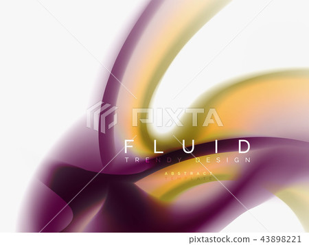 Background abstract fluid colors design 43898221