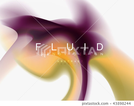 Background abstract fluid colors design 43898244