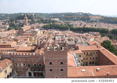 Verona cityscape San Pietro castle 43898463