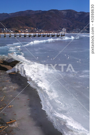 [長野縣]岡渡t /近渡ari訪Lake湖（赤Park崎大公園附近）複製空間2018 43898630