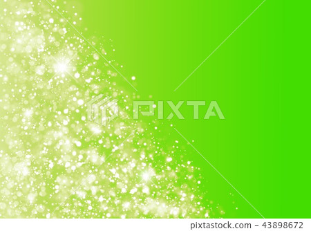 Yellowish green glitter 43898672