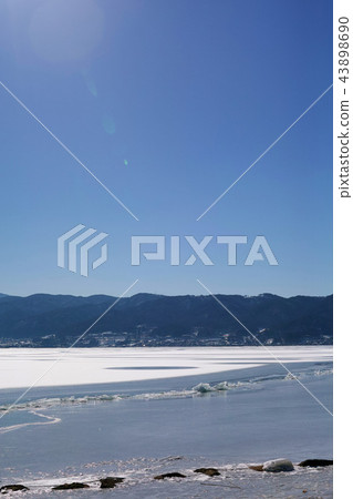 [長野縣]岡渡t /近渡ari訪Lake湖（赤Park崎大公園附近）複製空間2018 43898690