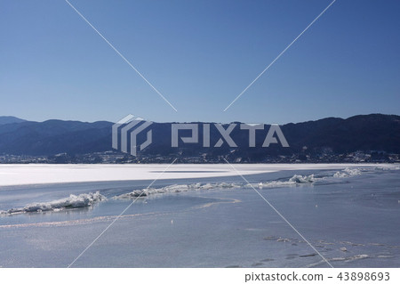 [長野縣]岡渡t /近渡ari訪Lake湖（赤Park崎大公園附近）複製空間2018 43898693