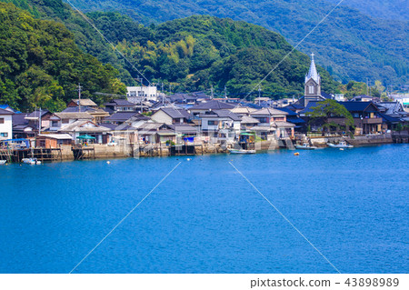 世界遺產，可以看到天主教會津教堂和會津村[熊本縣天草] 43898989