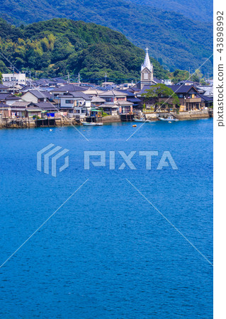 世界遺產，可以看到天主教會津教堂和會津村[熊本縣天草] 43898992