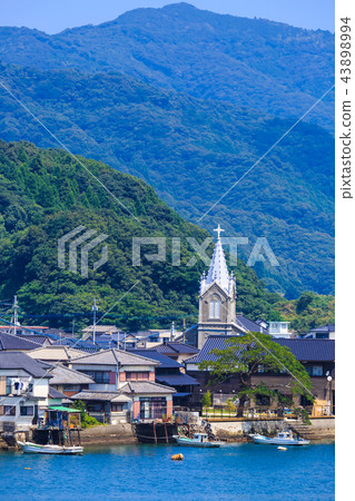 世界遺產，可以看到天主教會津教堂和會津村[熊本縣天草] 43898994