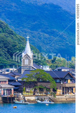 世界遺產，可以看到天主教會津教堂和會津村[熊本縣天草] 43898995