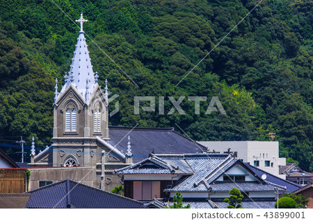 世界遺產，可以看到天主教會津教堂和會津村[熊本縣天草] 43899001
