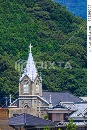 世界遺產，可以看到天主教會津教堂和會津村[熊本縣天草] 43899003