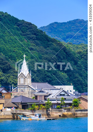 世界遺產，可以看到天主教會津教堂和會津村[熊本縣天草] 43899004