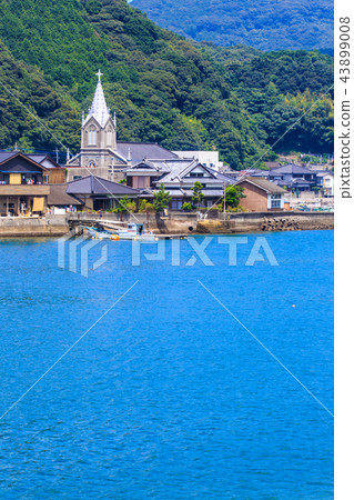 世界遺產，可以看到天主教會津教堂和會津村[熊本縣天草] 43899008