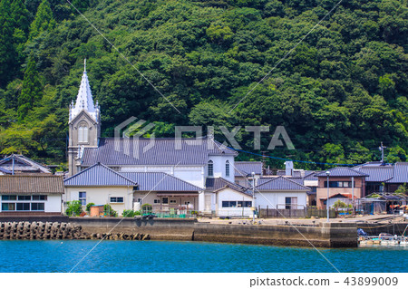 世界遺產，可以看到天主教會津教堂和會津村[熊本縣天草] 43899009