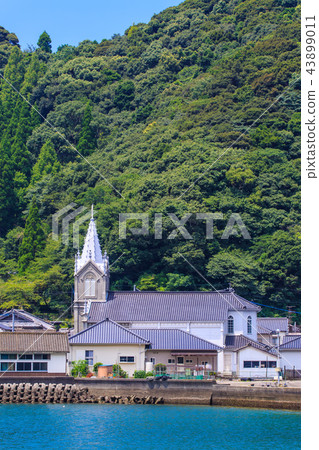 世界遺產，可以看到天主教會津教堂和會津村[熊本縣天草] 43899011