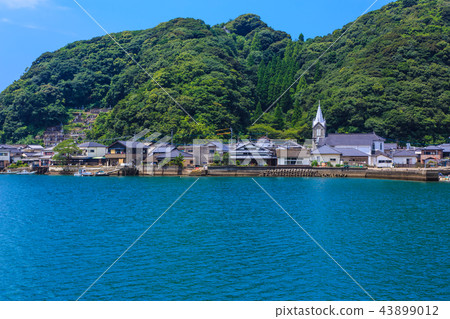 世界遺產，可以看到天主教會津教堂和會津村[熊本縣天草] 43899012