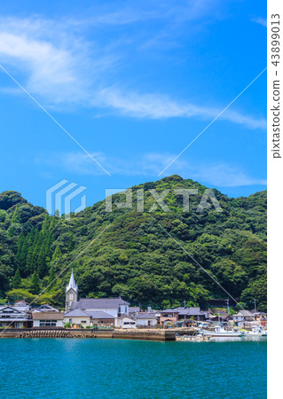 世界遺產，可以看到天主教會津教堂和會津村[熊本縣天草] 43899013