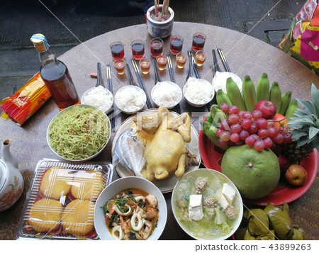 Pay homage Chinese New Year Pay homage Chinese New Year 43899263