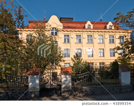 Comprehensive school in Zatec town. Czech Republic Comprehensive school in Zatec town. Czech Republic 43899354