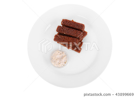 Snack, aperitif before alcohol food isolated white 43899669