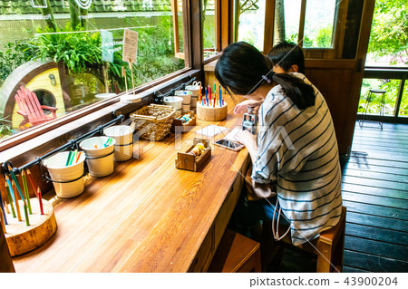 台灣,台中新社,沐心泉,薰衣草花園,旅行 台灣,台中新社,沐心泉,薰衣草花園,旅行 43900204