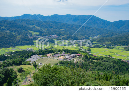 從觀景台看到的縣立田島牧場公園 43900265