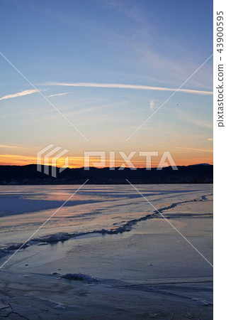 [Nagano Prefecture] Okamikuri evening view/Omiwatari Lake Suwa (near Shimosuwa Lake Shore Dori convenience store) 2018 43900595