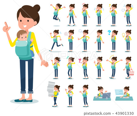 媽媽 母親 嬰兒 43901330