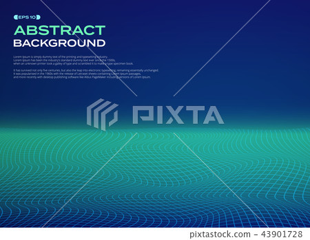 Abstract of glowing st line pattern on green. Abstract of glowing st line pattern on green. 43901728