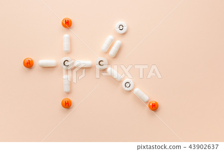 Formula from pills and tablets with chemical Formula from pills and tablets with chemical 43902637
