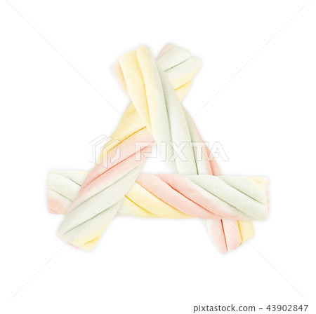 marshmallows candy isolated on white background marshmallows candy isolated on white background 43902847