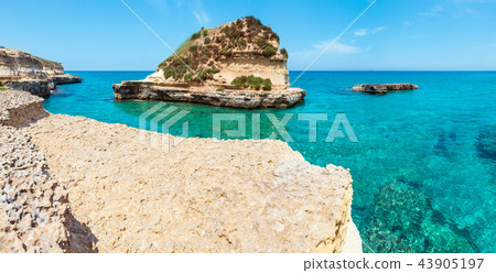 Grotta dello Mbruficu, Salento sea coast, Italy 43905197