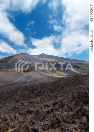 Etna volcano view, Sicily, Italy 43905207