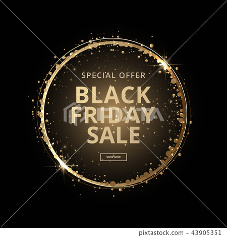 Black Friday background, holiday sale banners, luxury sale banners 43905351