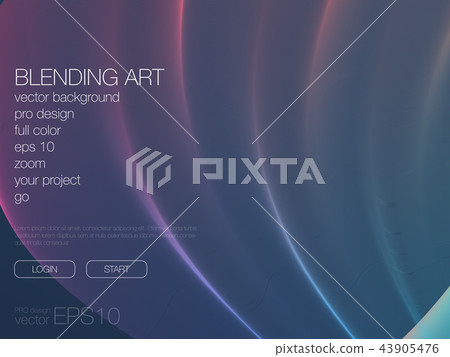 Futuristic user interface. UI Technology background vector Futuristic user interface. UI Technology background vector 43905476