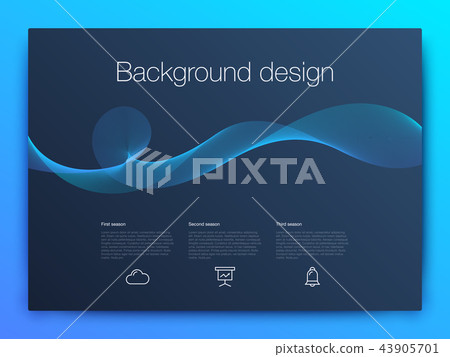 Futuristic user interface. UI Technology background vector Futuristic user interface. UI Technology background vector 43905701