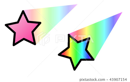 shooting star shooting star 43907154