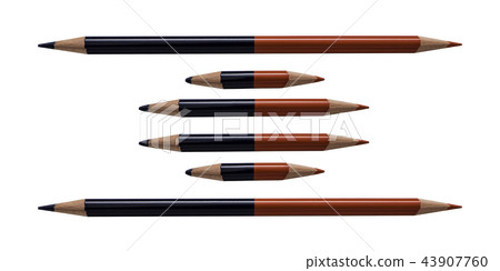 2 color pencil 43907760