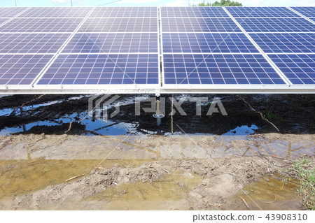 Immersed solar power plant 43908310