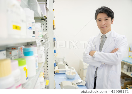 藥劑師藥房醫學圖像 43909171