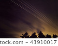 Track of the night sky 43910017