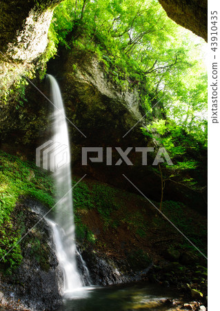 石獅瀑布秋田縣藤里鎮 43910435