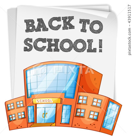 Back to school template Back to school template 43911517