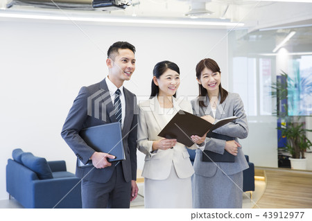 企業隊隊友夥伴企業人企業商人 43912977