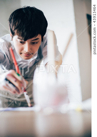 畫畫的男人 畫畫的男人 43913464