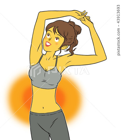 熱瑜伽教練的女人 熱瑜伽教練的女人 43913693