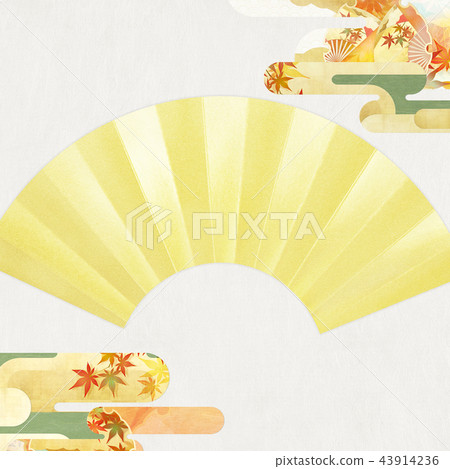 Sum-Background-Gold Foil-Fan Sum-Background-Gold Foil-Fan 43914236