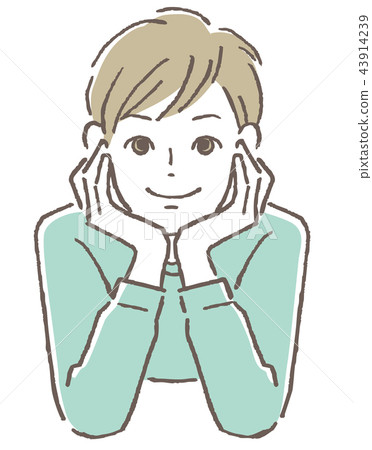 Cheek cane boy 43914239