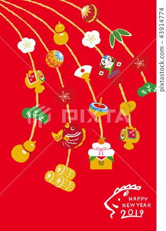 New Year's card New Year's card 43914774