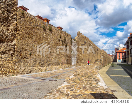 Roman stone wall - Leon Roman stone wall - Leon 43914818