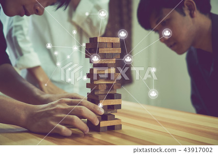 women and teamwork making a pyramid women and teamwork making a pyramid 43917002